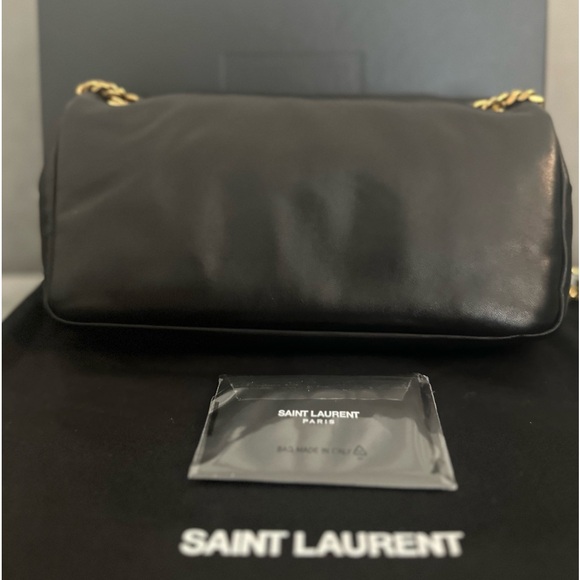 🌟SOLD🌟 NWT YSL Calypso in Plunged Lambskin - Picture 13 of 15